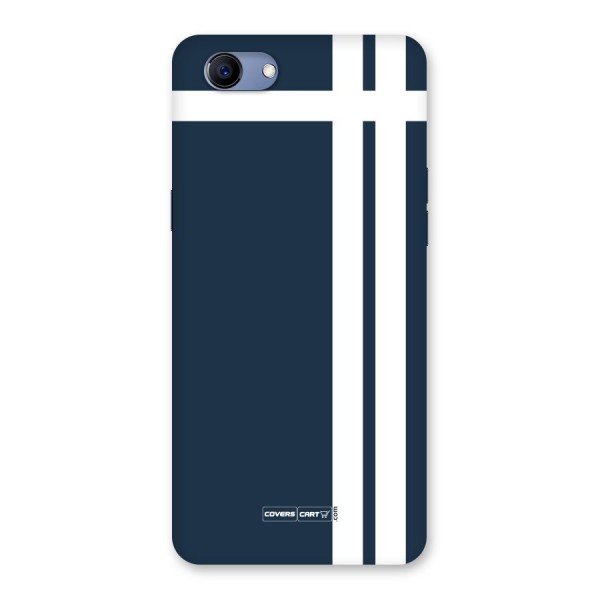 Blue and White Back Case for Oppo Realme 1