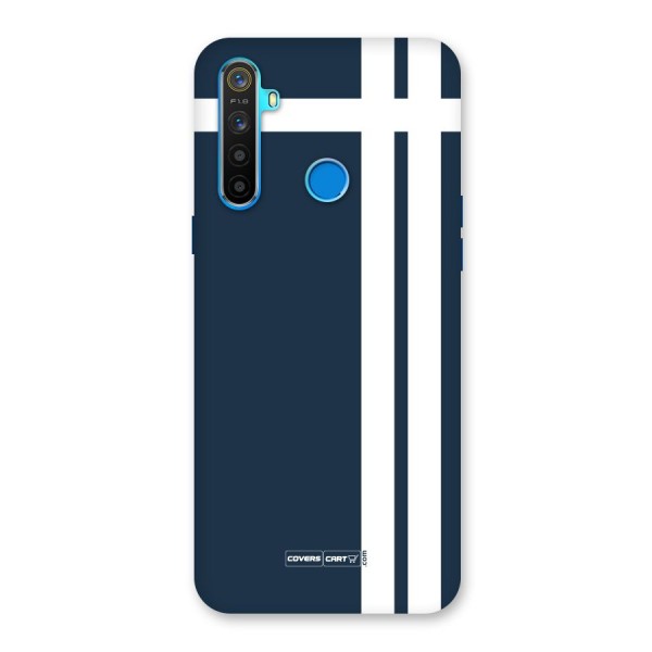 Blue and White Back Case for Realme 5