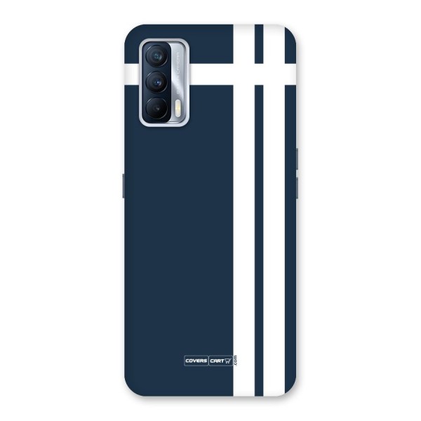 Blue and White Back Case for Realme X7