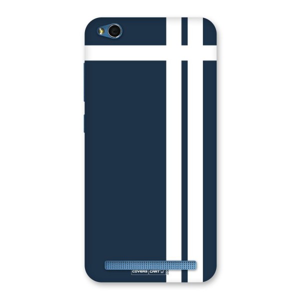Blue and White Back Case for Redmi 5A