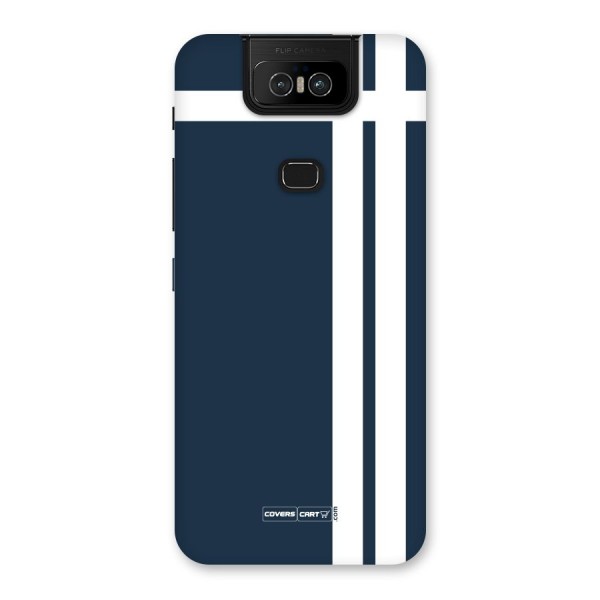 Blue and White Back Case for Zenfone 6z