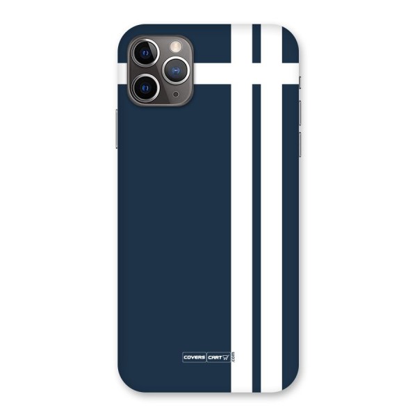 Blue and White Back Case for iPhone 11 Pro Max