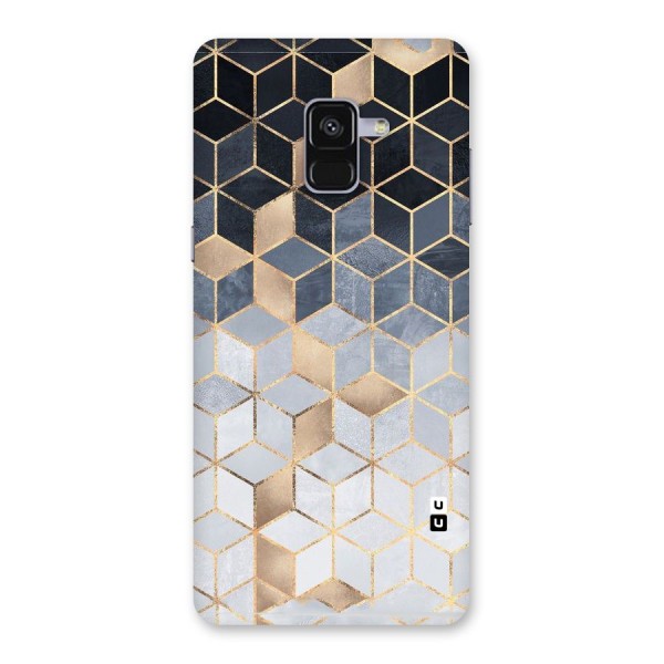 Blues And Golds Back Case for Galaxy A8 Plus