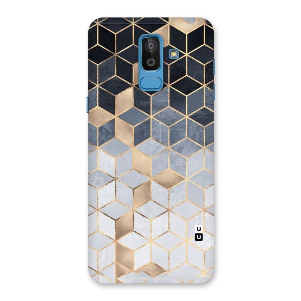 Blues And Golds Back Case for Galaxy J8