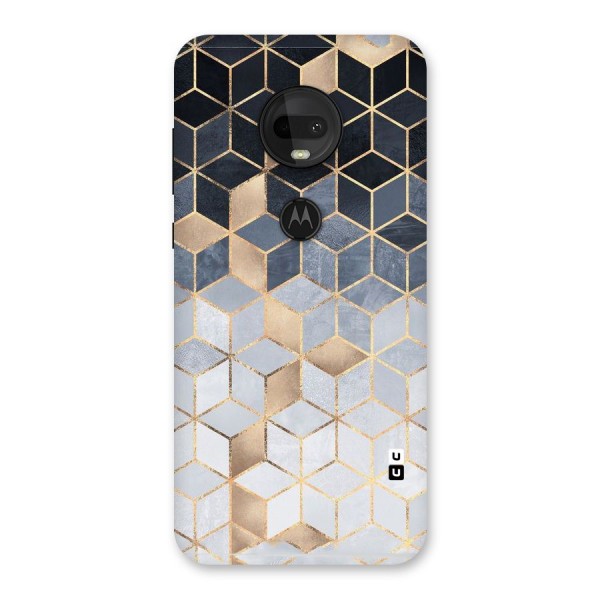 Blues And Golds Back Case for Moto G7