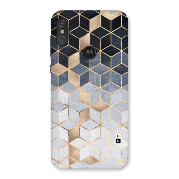Blues And Golds Back Case for Motorola One Power