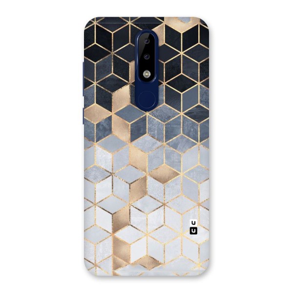 Blues And Golds Back Case for Nokia 5.1 Plus