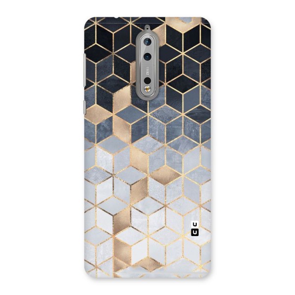 Blues And Golds Back Case for Nokia 8