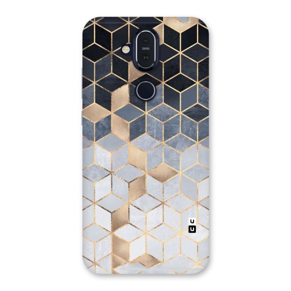 Blues And Golds Back Case for Nokia 8.1