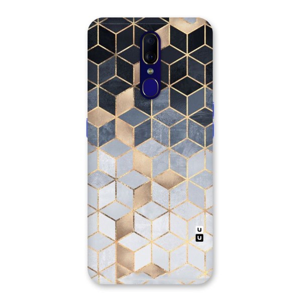 Blues And Golds Back Case for Oppo A9