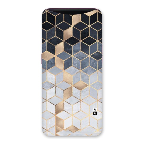 Blues And Golds Back Case for Oppo Find X
