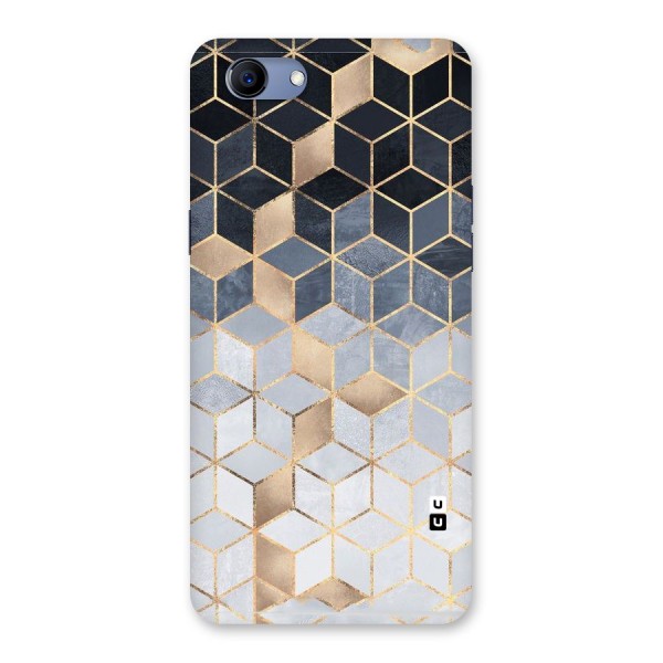 Blues And Golds Back Case for Oppo Realme 1