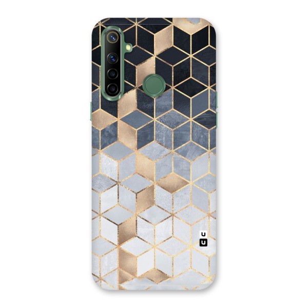 Blues And Golds Back Case for Realme Narzo 10