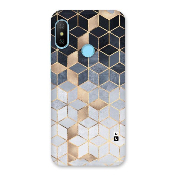 Blues And Golds Back Case for Redmi 6 Pro