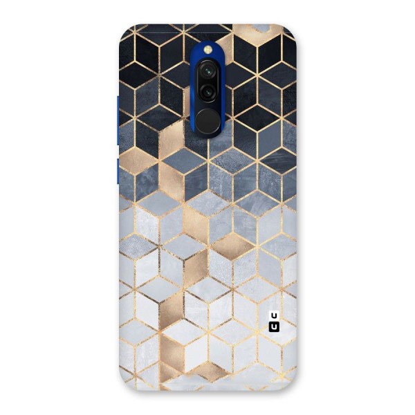 Blues And Golds Back Case for Redmi 8