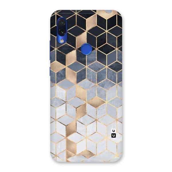 Blues And Golds Back Case for Redmi Note 7