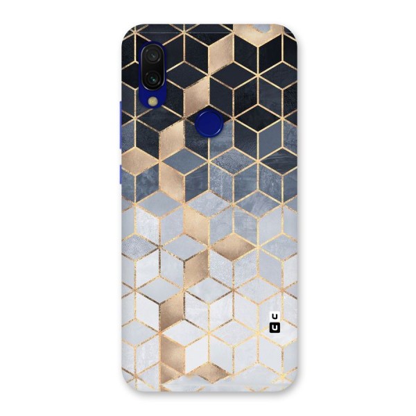 Blues And Golds Back Case for Redmi Y3