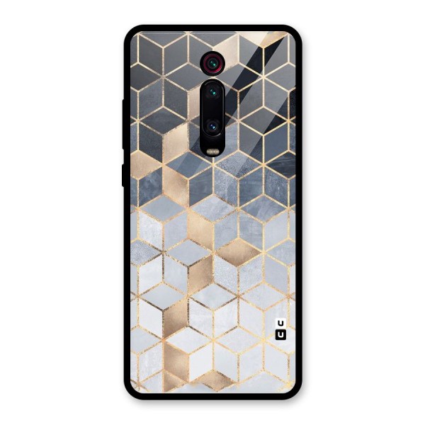 Blues And Golds Glass Back Case for Redmi K20 Pro
