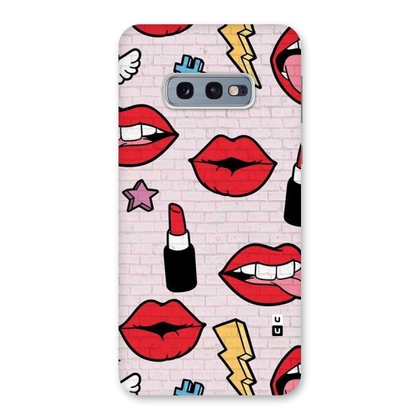Bold Red Back Case for Galaxy S10e