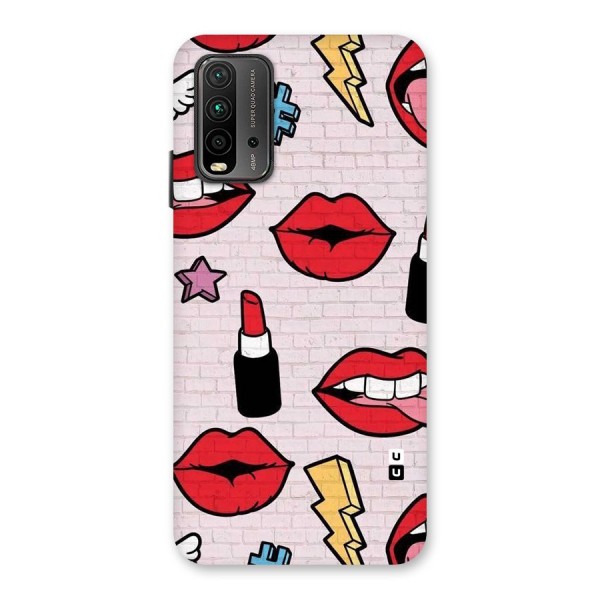 Bold Red Back Case for Redmi 9 Power