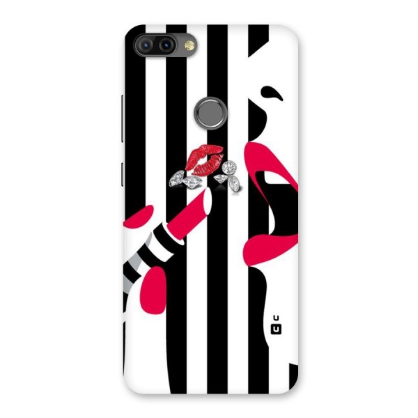 Bold Woman Back Case for Infinix Hot 6 Pro