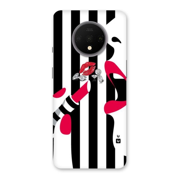 Bold Woman Back Case for OnePlus 7T