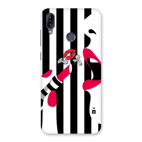 Bold Woman Back Case for Zenfone Max M2
