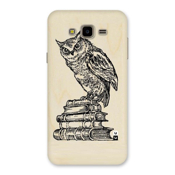 Book Owl Back Case for Galaxy J7 Nxt
