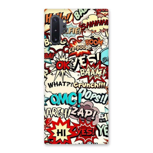 Boom Zap Back Case for Galaxy Note 10 Plus
