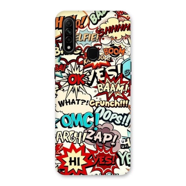 Boom Zap Back Case for Oppo A31