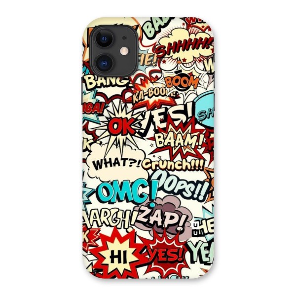 Boom Zap Back Case for iPhone 11