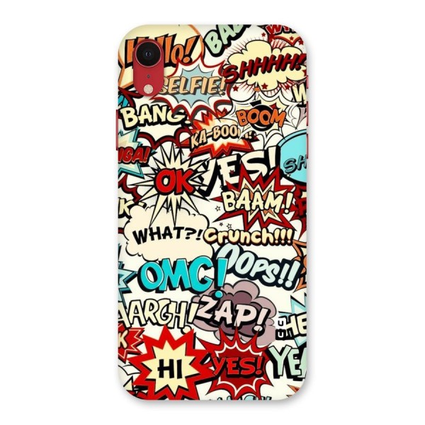 Boom Zap Back Case for iPhone XR