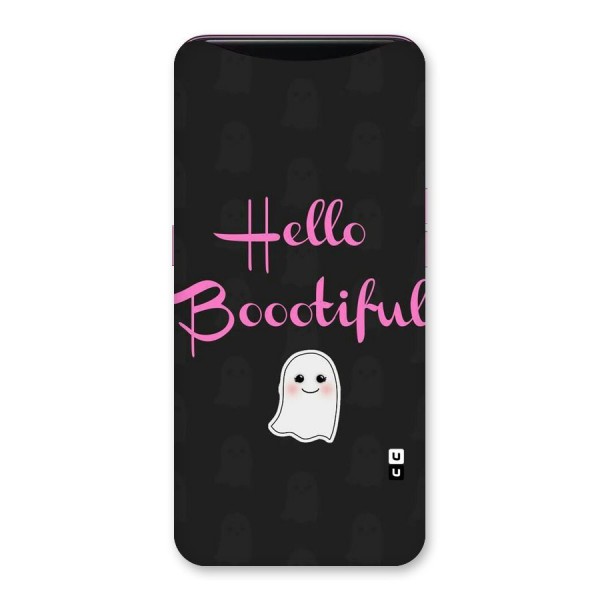 Boootiful Back Case for Oppo Find X
