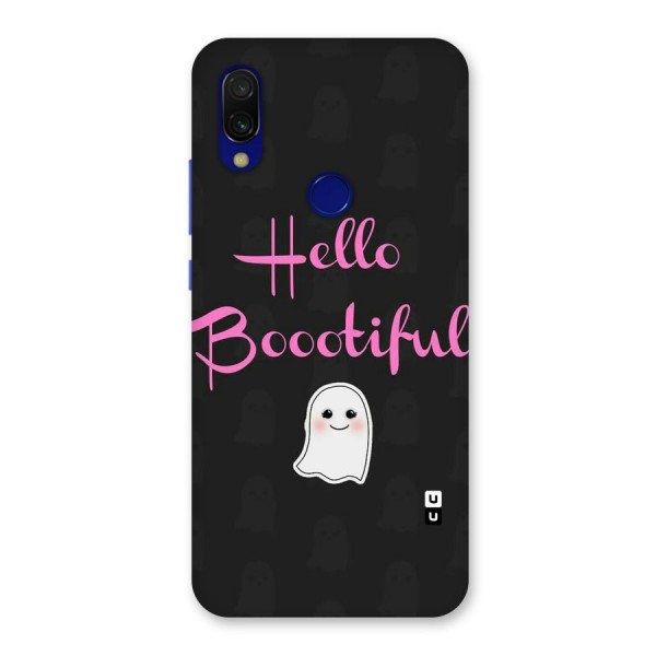 Boootiful Back Case for Redmi 7