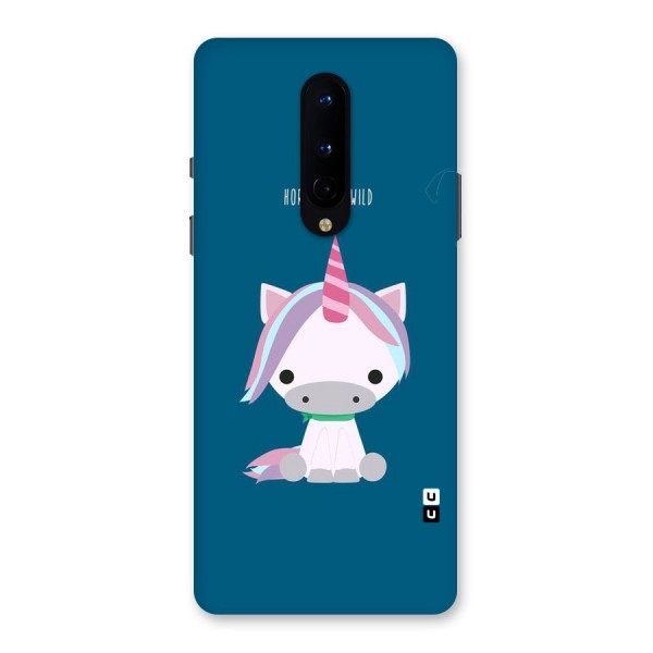 Born Wild Unicorn Back Case for OnePlus 8