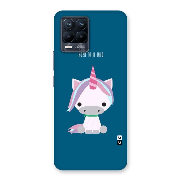 Born Wild Unicorn Back Case for Realme 8 Pro