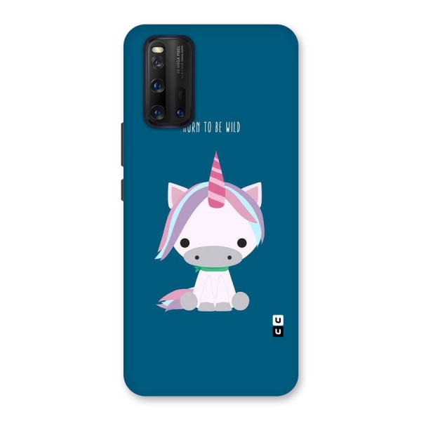 Born Wild Unicorn Back Case for Vivo iQOO 3