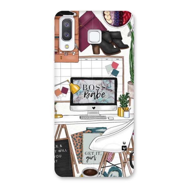 Boss Babe Back Case for Galaxy A8 Star