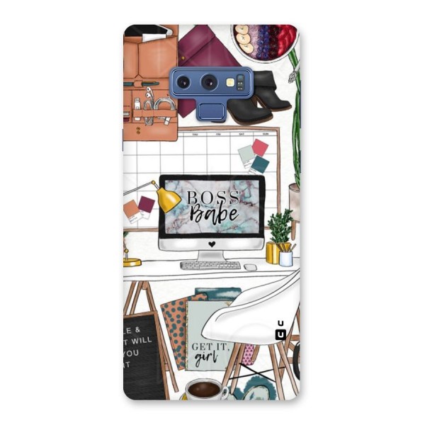 Boss Babe Back Case for Galaxy Note 9