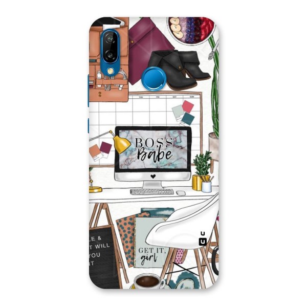 Boss Babe Back Case for Huawei P20 Lite