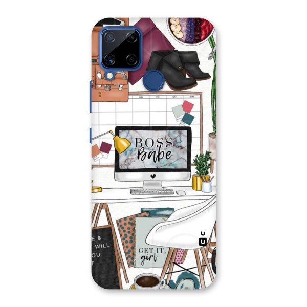 Boss Babe Back Case for Realme Narzo 30A