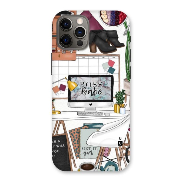 Boss Babe Back Case for iPhone 12 Pro