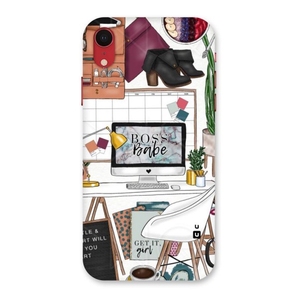 Boss Babe Back Case for iPhone XR