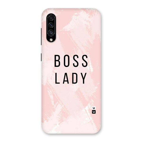 Boss Lady Pink Back Case for Galaxy A30s