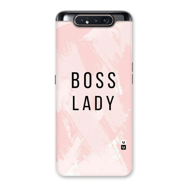 Boss Lady Pink Back Case for Galaxy A80