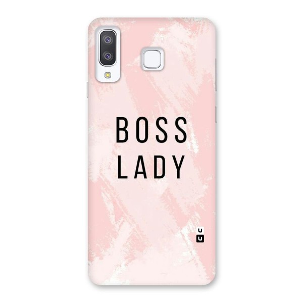 Boss Lady Pink Back Case for Galaxy A8 Star