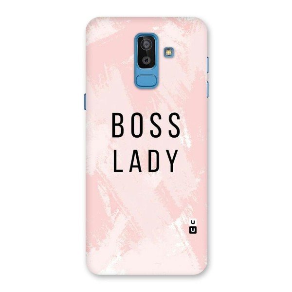 Boss Lady Pink Back Case for Galaxy J8
