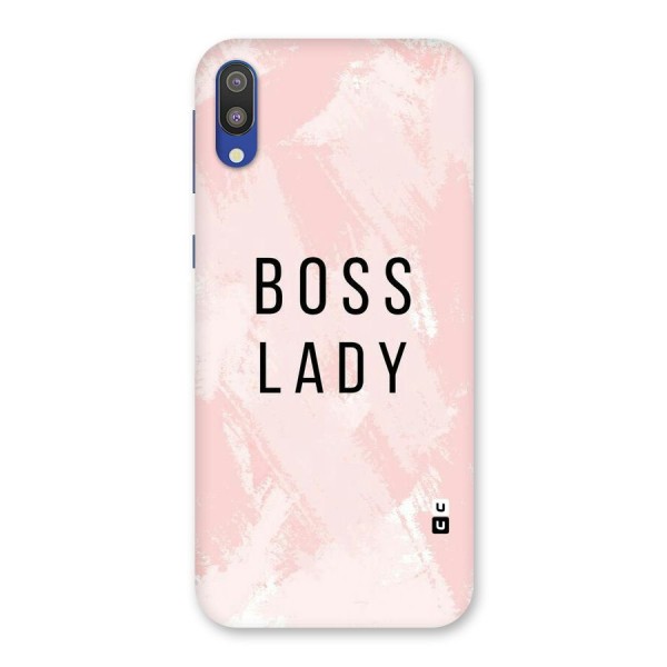 Boss Lady Pink Back Case for Galaxy M10