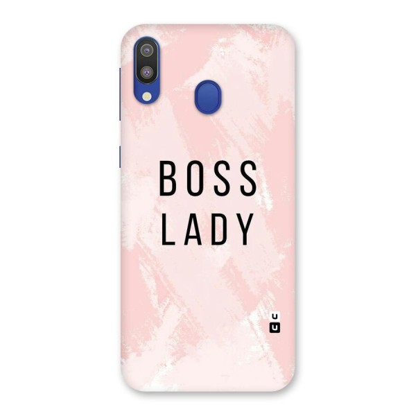 Boss Lady Pink Back Case for Galaxy M20