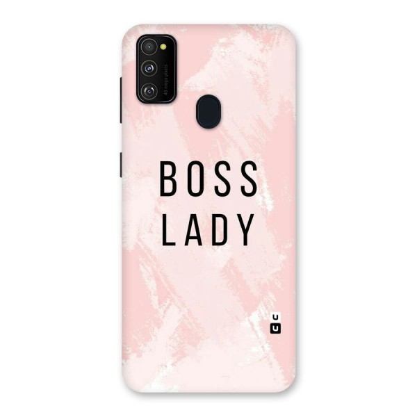Boss Lady Pink Back Case for Galaxy M30s